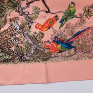 Hermes "Équateur" silk scarf. 1988. — image 4