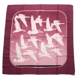 Hermes "Oiseaux migrateurs" silk scarf.1977 — image 1