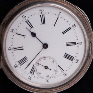 Russian silver-gilt, cavalry pocket watch "Pavel Bure" — image 5