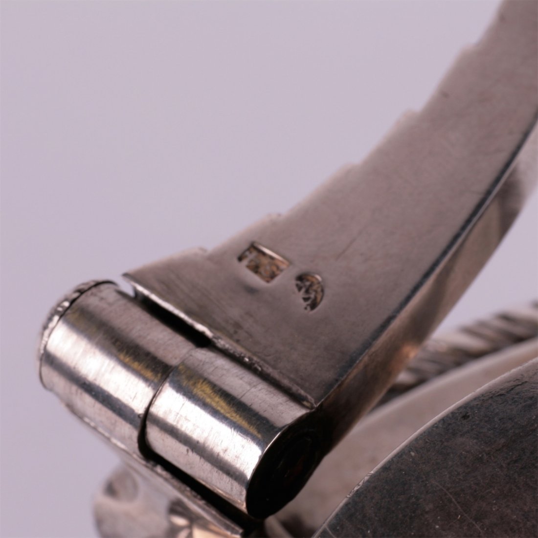 Russian silver tea kettle. Makers mark of Gustav — image 3