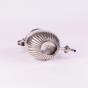 Russian silver tea kettle. Makers mark of Gustav — image 4