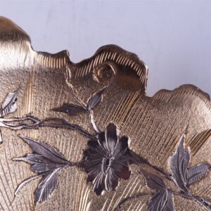 French solid silver serving spoon. — image 3
