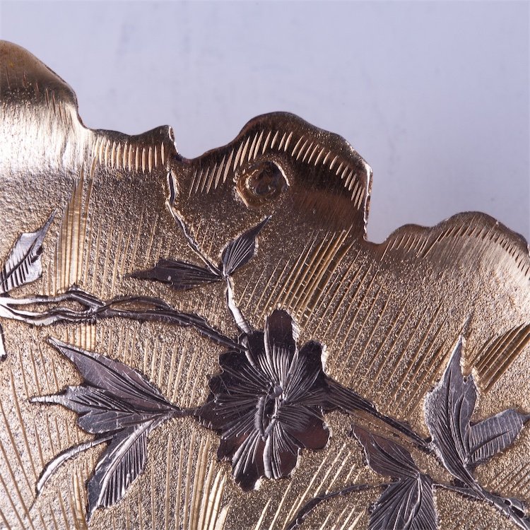 French solid silver serving spoon. — image 3