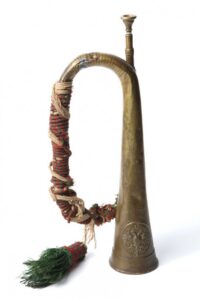 Russian imperial regimental horn. — image 1