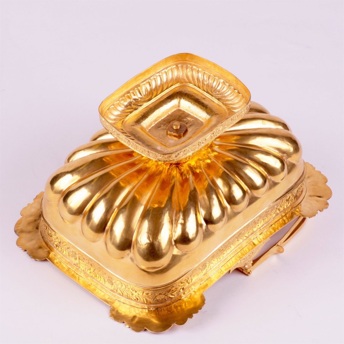 Russian silver handled bowl. Moscow, 1826a. — image 4