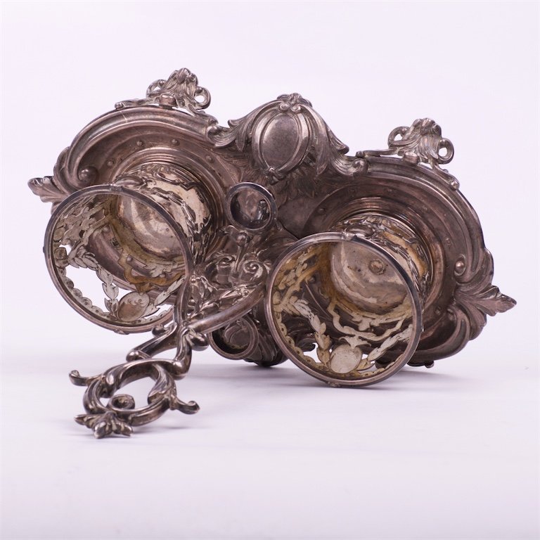 Silver cruet stand. France. Marked 950. — image 5