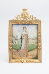 Miniature “Marie-Louise of Austria” by Edme Rousseau — image 1