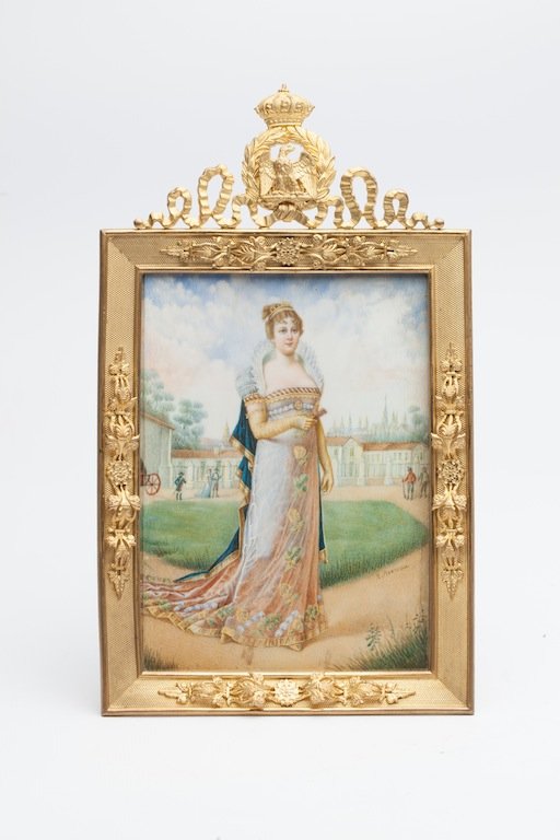 Miniature “Marie-Louise of Austria” by Edme Rousseau — image 1