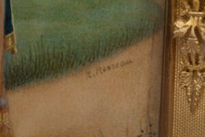 Miniature “Marie-Louise of Austria” by Edme Rousseau — image 2