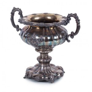 Silver vase in the rococo style. Riga, 1883(?). — image 1
