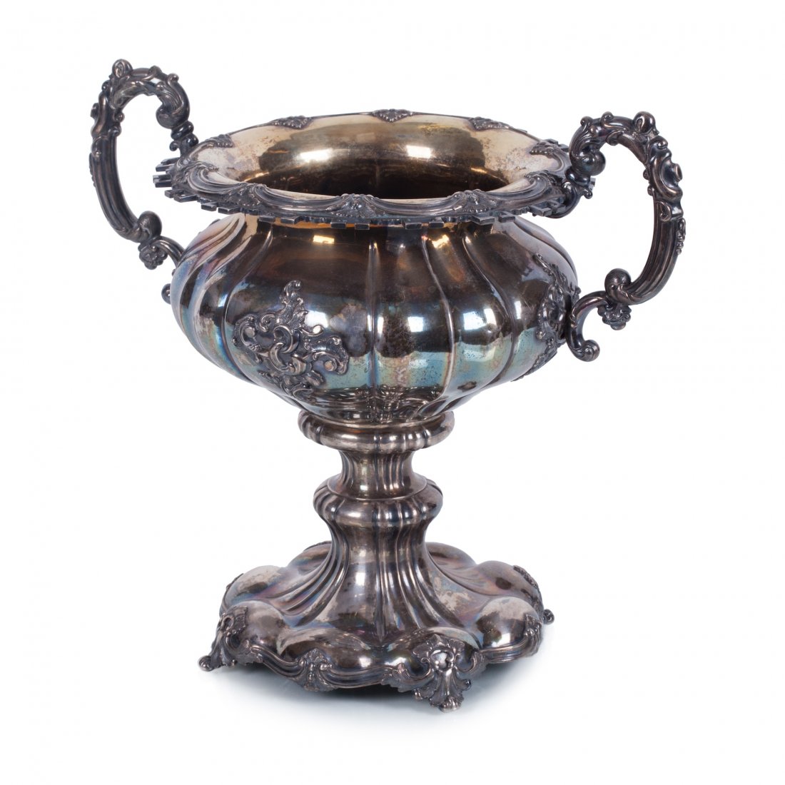 Silver vase in the rococo style. Riga, 1883(?). — image 1