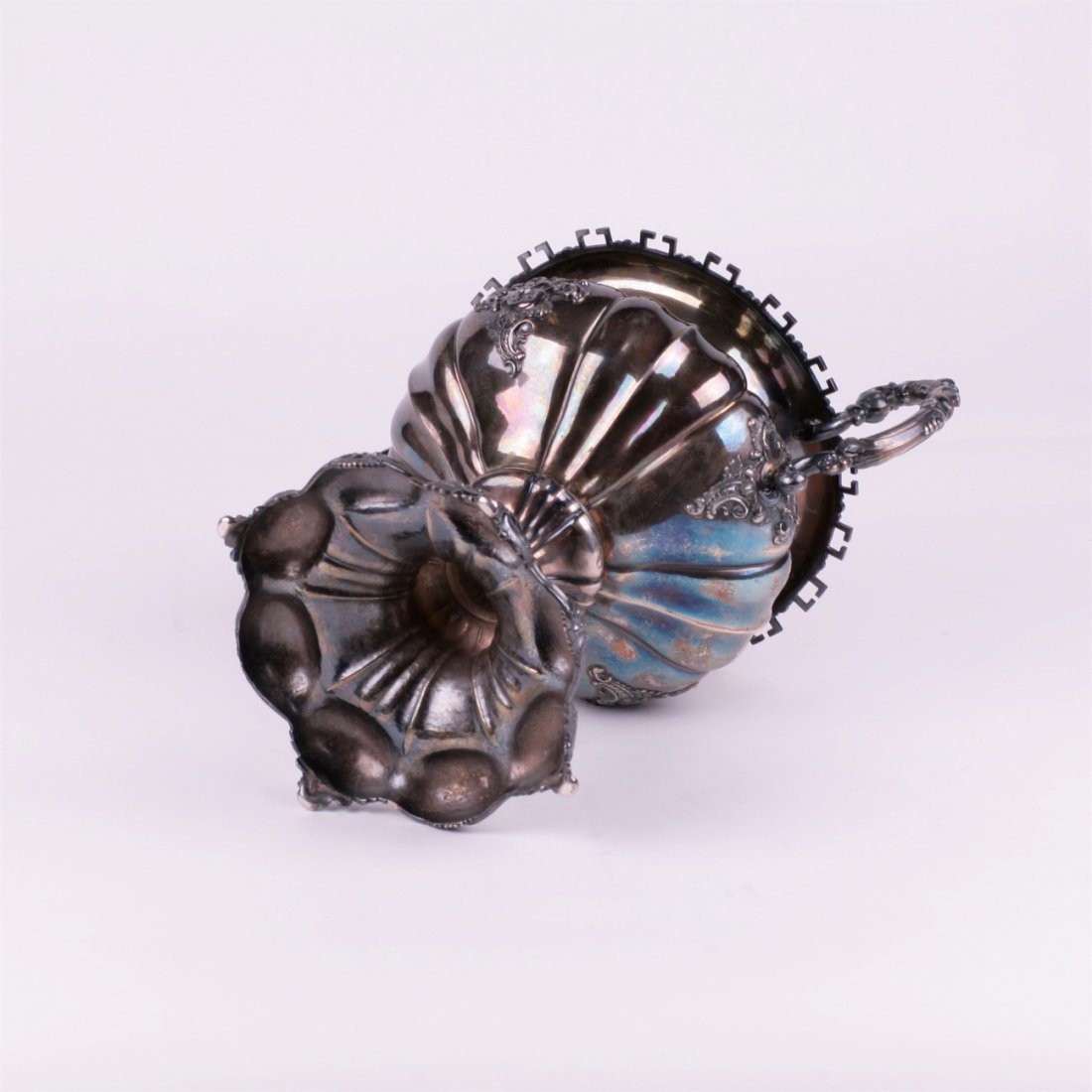 Silver vase in the rococo style. Riga, 1883(?). — image 4
