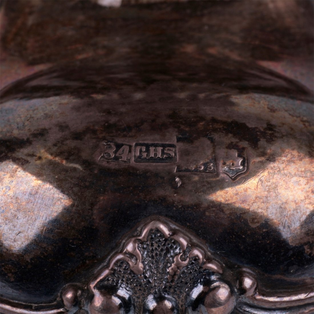 Silver vase in the rococo style. Riga, 1883(?). — image 5