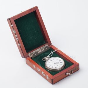 Ulysse Nardin silver marine chronometer pocket watch. — image 1