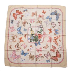 Hermes "Farandoles" silk scarf, Author Caty Latham. — image 1