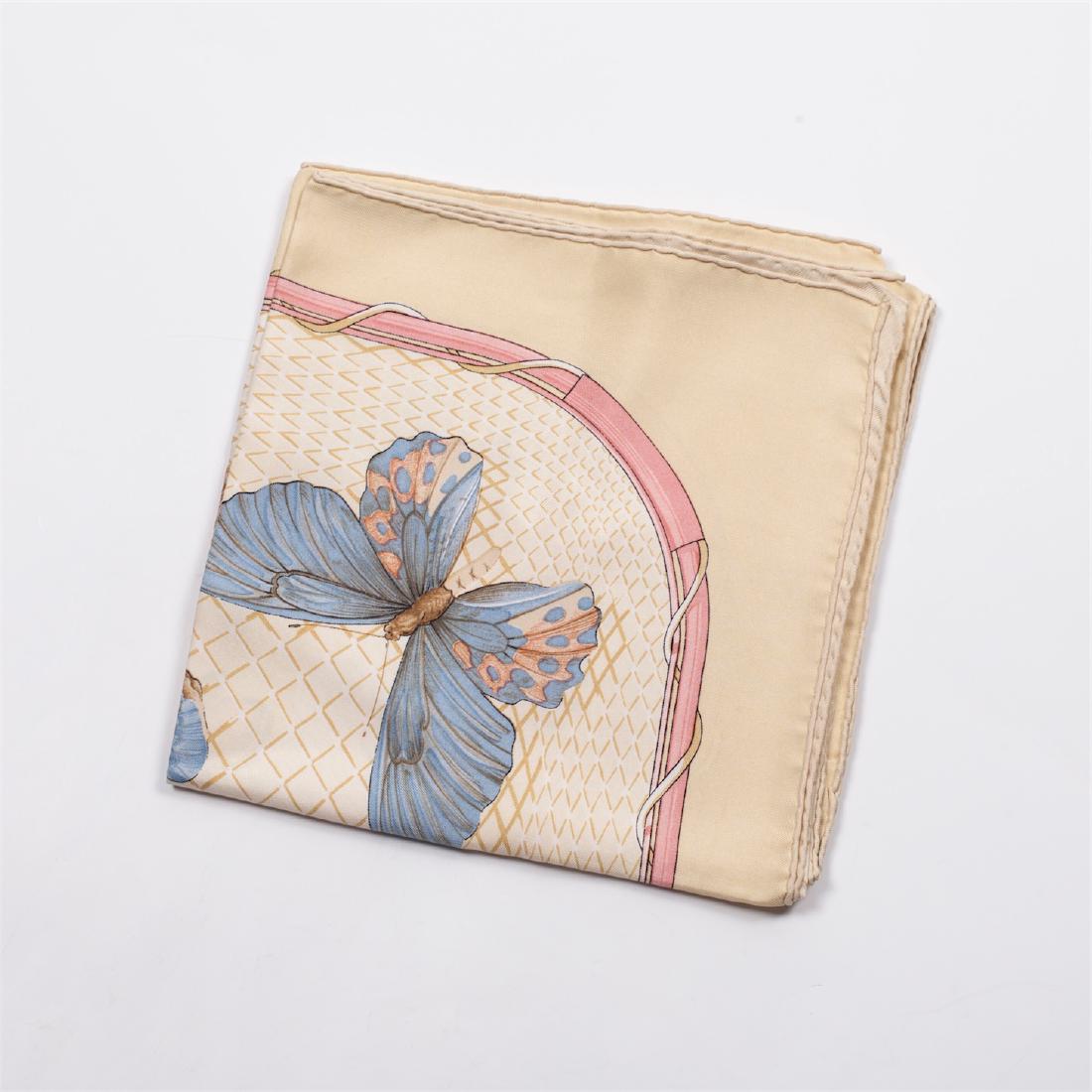 Hermes "Farandoles" silk scarf, Author Caty Latham. — image 2