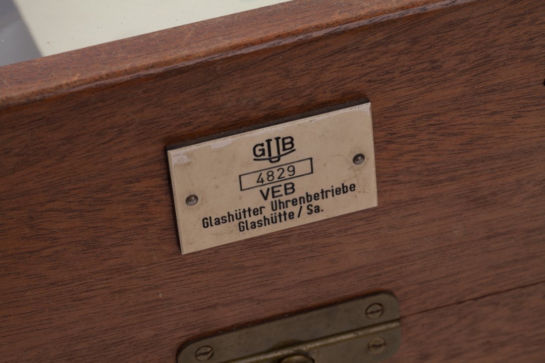 Marine deck chronometer "CUB Glashutte". — image 2