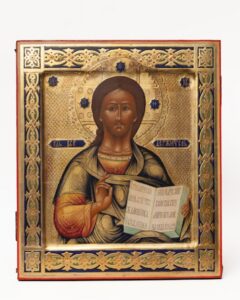 Russian Icon Christ Pantokrator — image 1