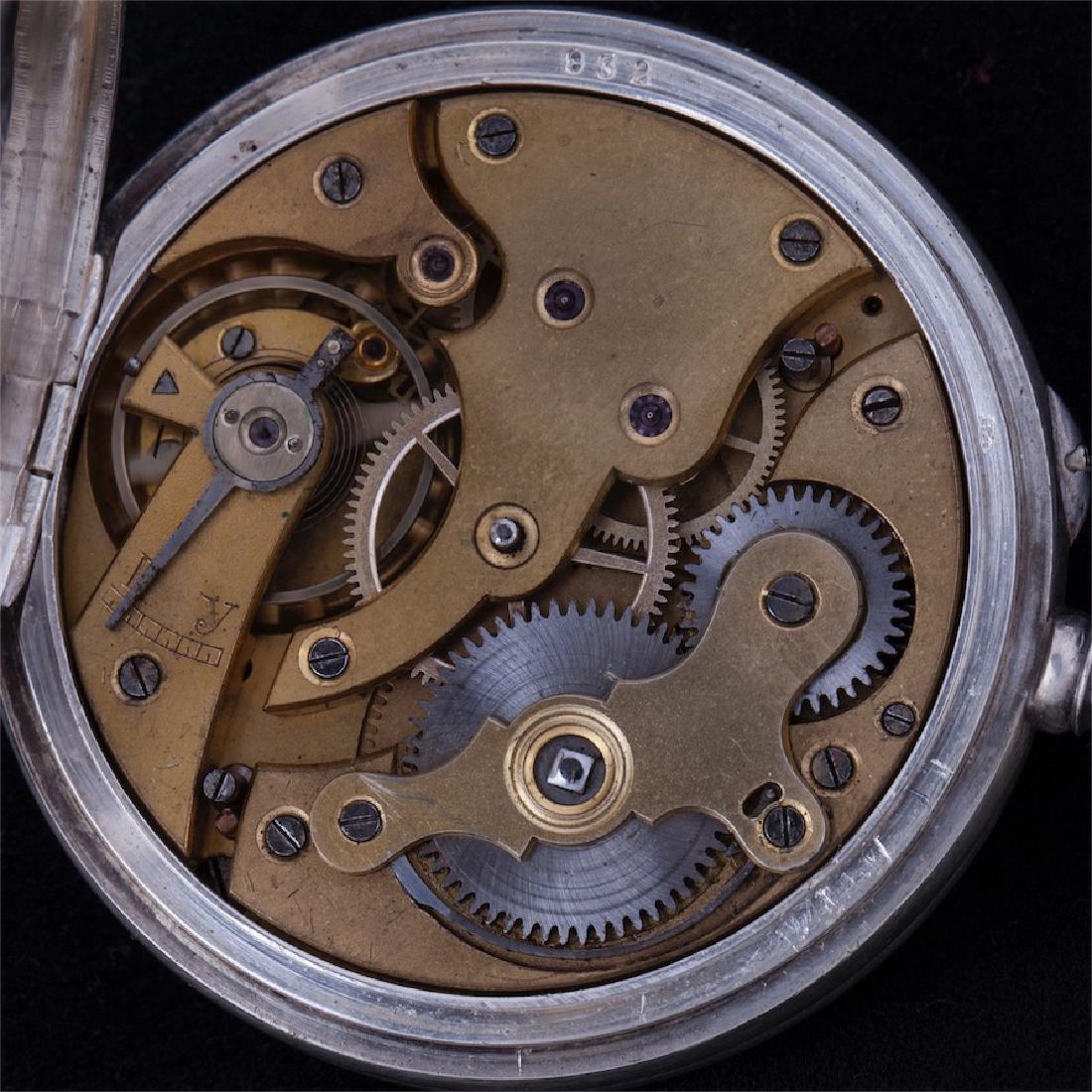 Russian Imperial silver pocket watch Pavel Bure — image 5