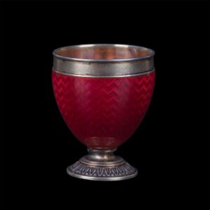 Russian silver-gilt beaker-egg by Nevalainen — image 1