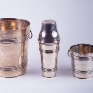 Silver set for barmen. 900 proof. Chile. — image 1