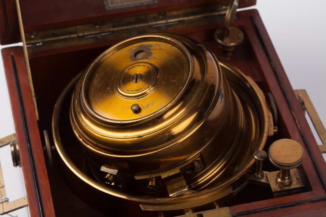 Marine deck chronometer W.G.Ehrlich. — image 7