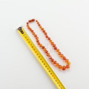 Natural Old Baltic Amber Necklace. — image 3