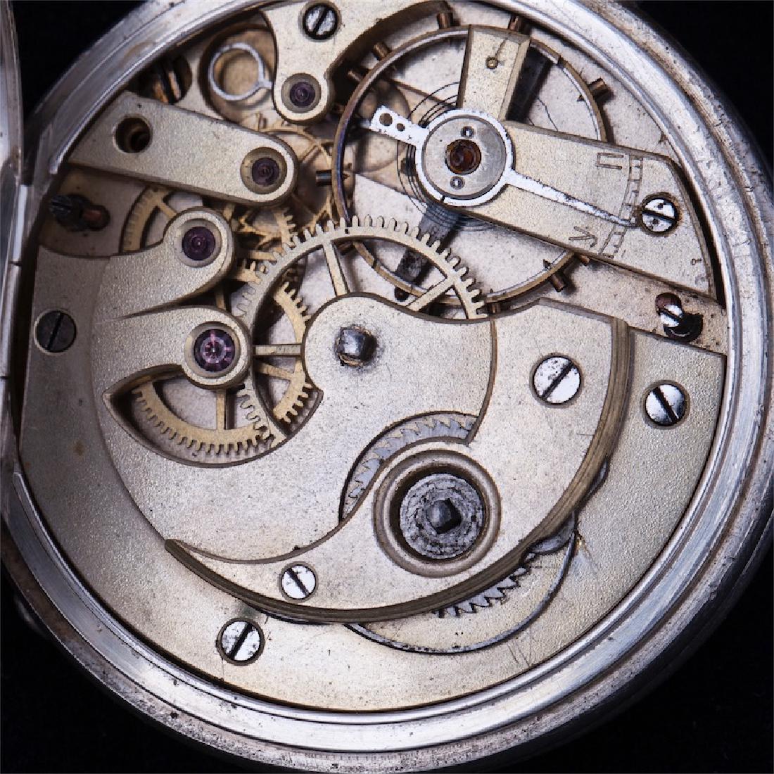 Russian engraved silver prize pocket watch "Pavel — image 5