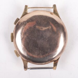 "Suisse" 18K gold men's chronograph wristwatch — image 2