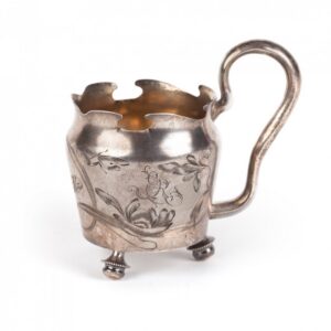 Teaglass holder in "art nouveau" style. Moscow, — image 1