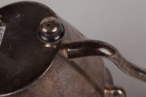 Teaglass holder in "art nouveau" style. Moscow, — image 5
