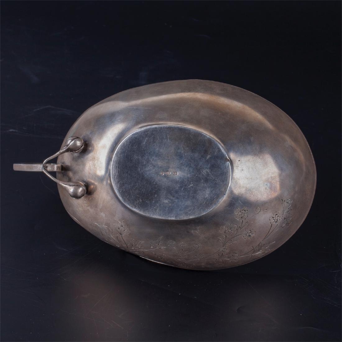 Elegant Russian Art Nouveau kovsh — image 6