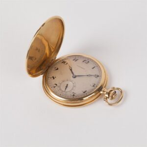 Movado gold pocket watch. — image 1