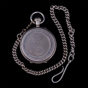 Russian pocket watch from the Department of Customs — image 1