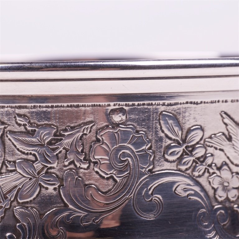 Silver the saucer with the cup. French. — image 6