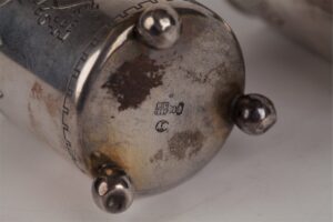 Two beakers on ball feet. Moscow, 1884. — image 5