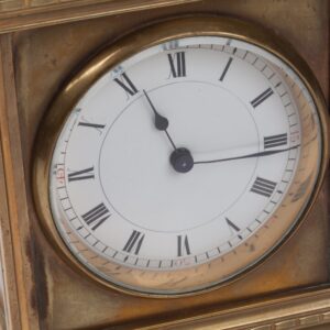 Carriage clock with compass and thermometer. — image 4