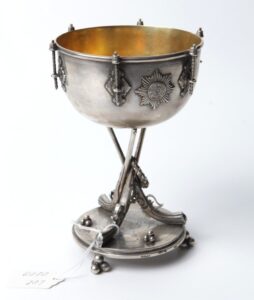 Russian Imperial silver goblet. — image 1