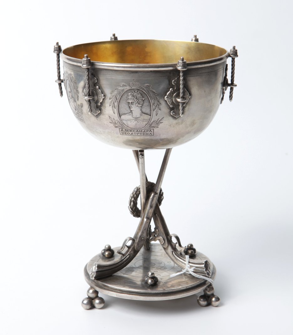 Russian Imperial silver goblet. — image 3