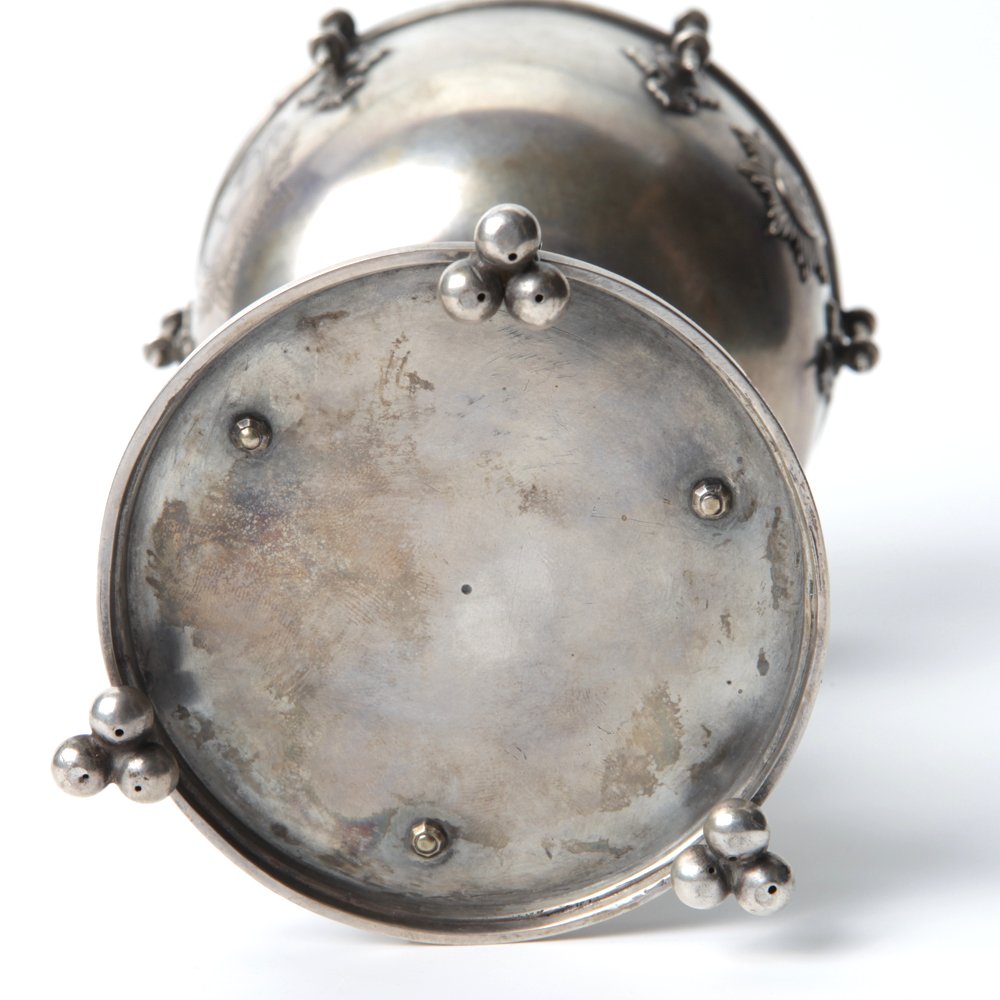 Russian Imperial silver goblet. — image 7