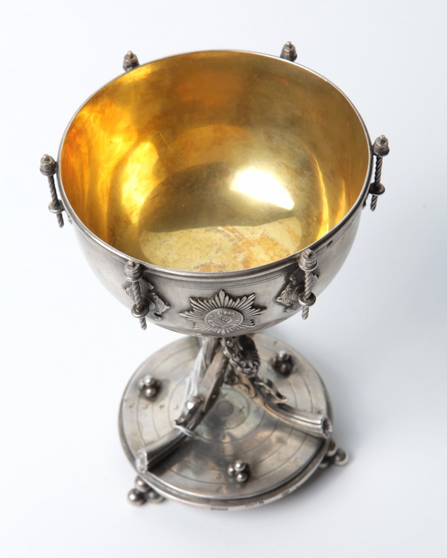 Russian Imperial silver goblet. — image 8