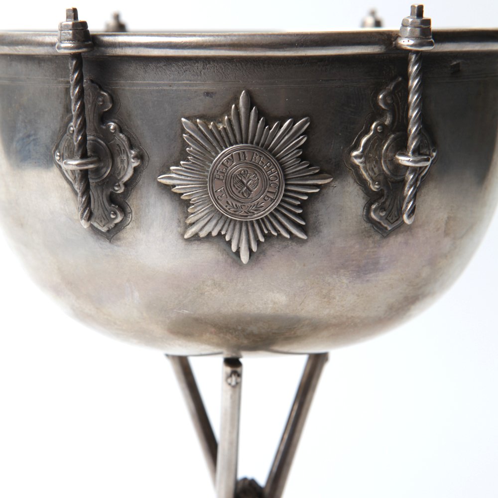 Russian Imperial silver goblet. — image 9