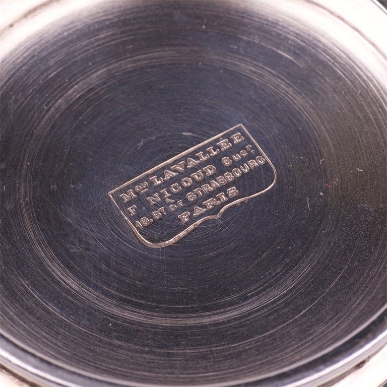 Silver the saucer with the cup. French, — image 6
