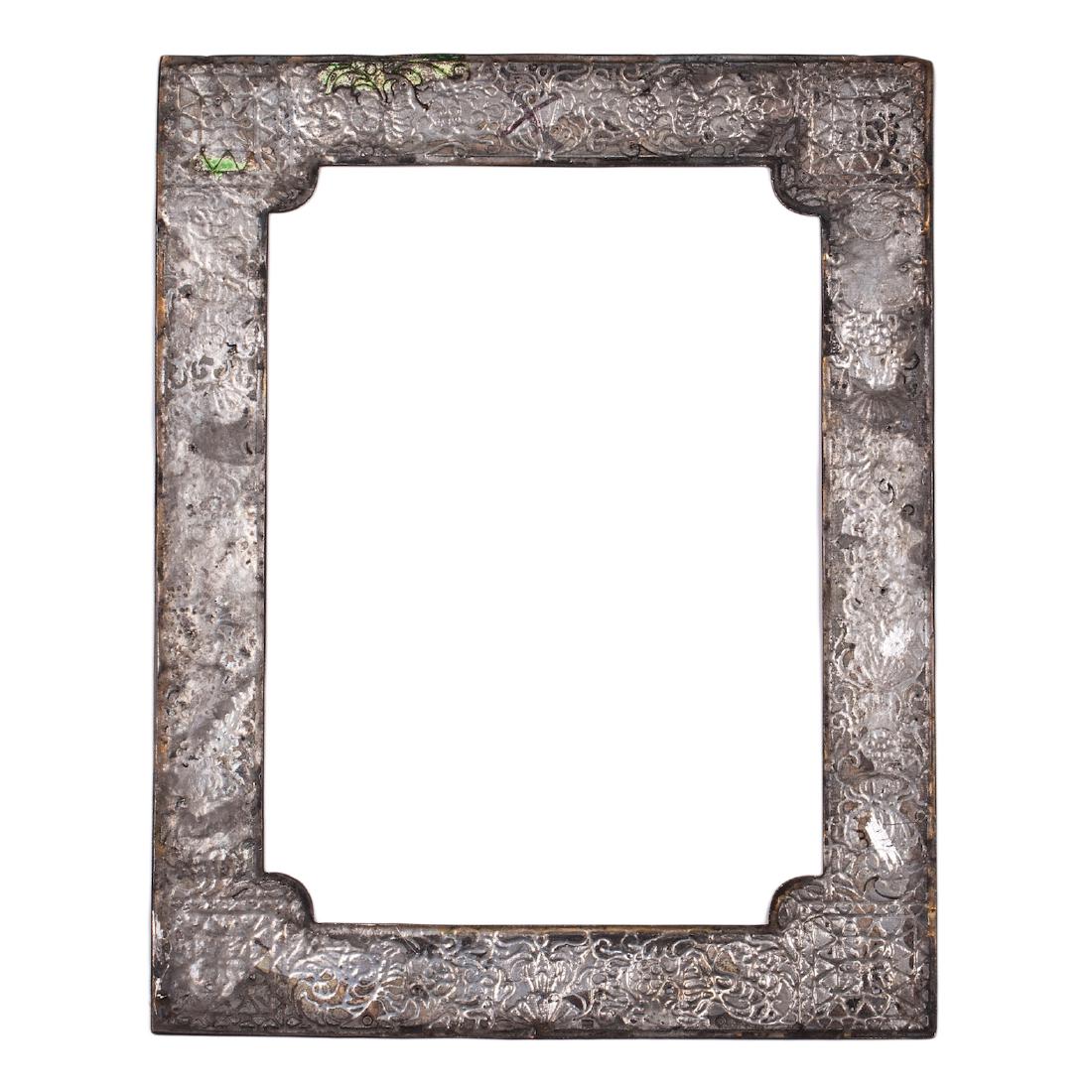 Cloisonne enamel silver icon frame by A.Kuzmichev — image 2