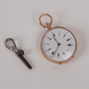 Gold pocket watch. — image 1