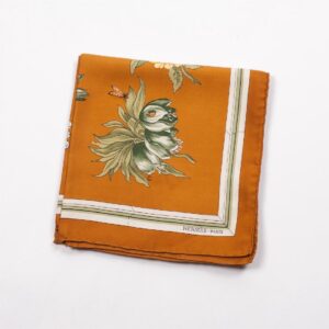 Hermes "Quai aux fleurs" silk scarf. 1952 — image 2