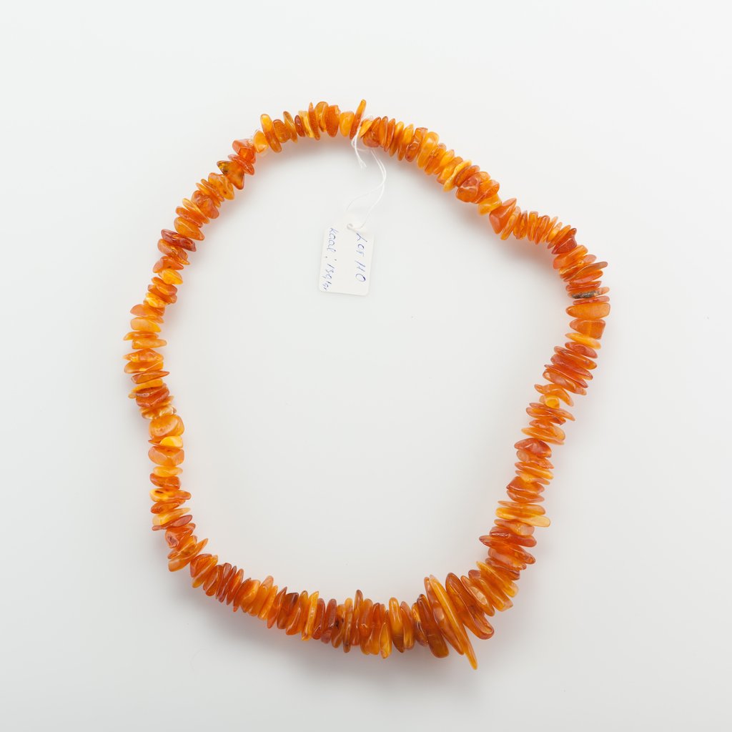 Natural Old Baltic Amber Huge Necklace. — image 1