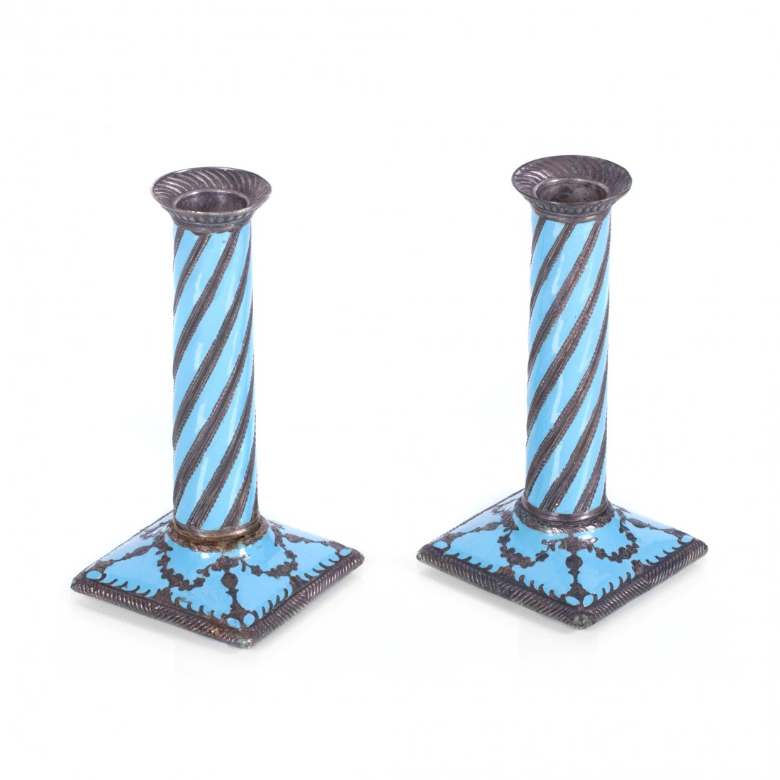 Rare Russian candlesticks. Workshop of Popov brothers — image 1