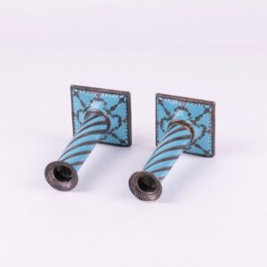 Rare Russian candlesticks. Workshop of Popov brothers — image 3