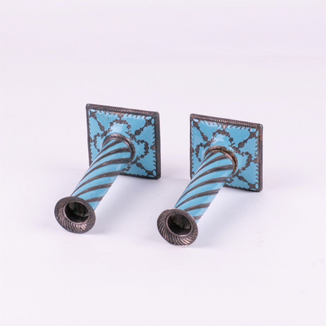 Rare Russian candlesticks. Workshop of Popov brothers — image 3